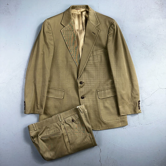 Polo Ralph Lauren Blazer 40 Sport Coat Khaki Sportswear University Jacket Suit