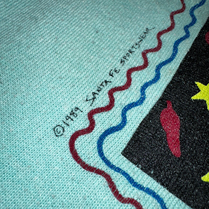 Hanes XL Santa Fe Chili Night Sweatshirt XL 80s VTG Crewneck Howling Wolf