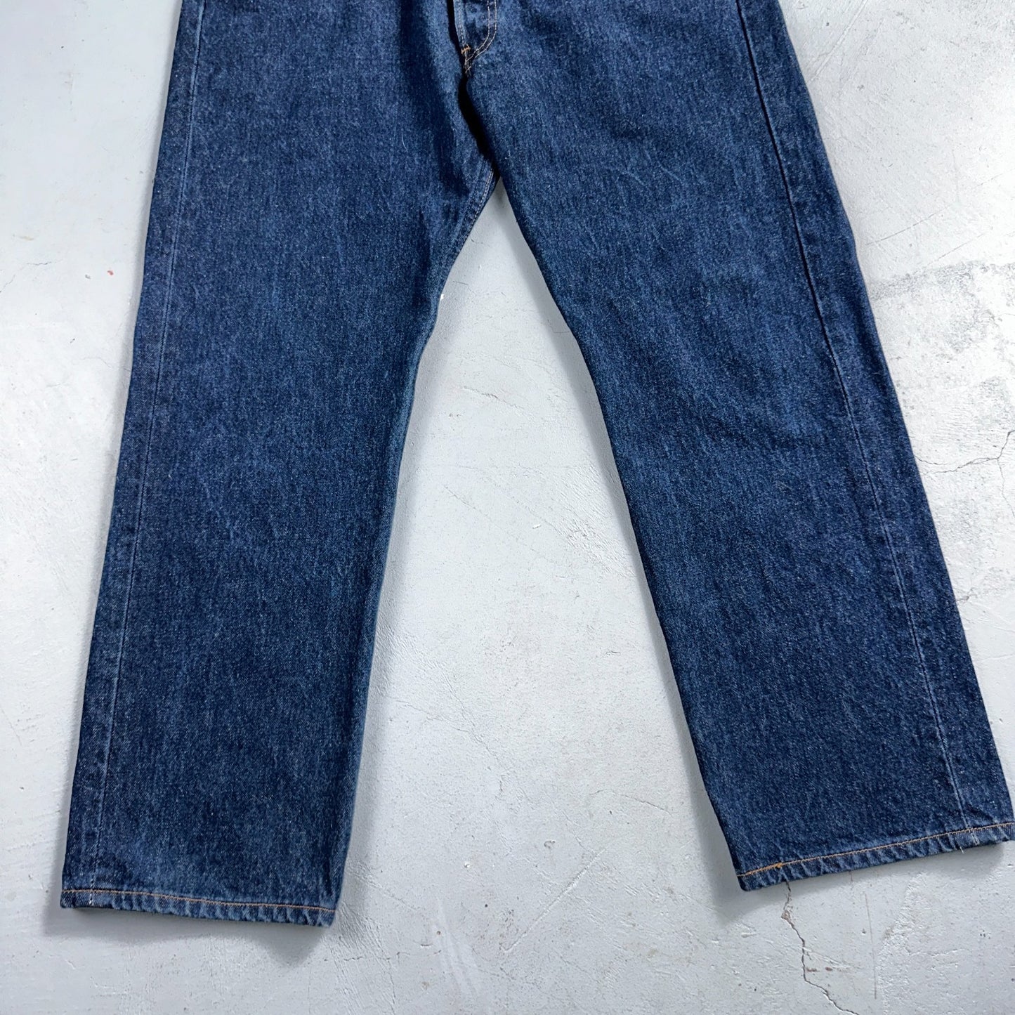 Levis 501 Vintage Y2K 90s XX Straight Leg Jeans Blue Dark Wash 35x30 Act 33x26
