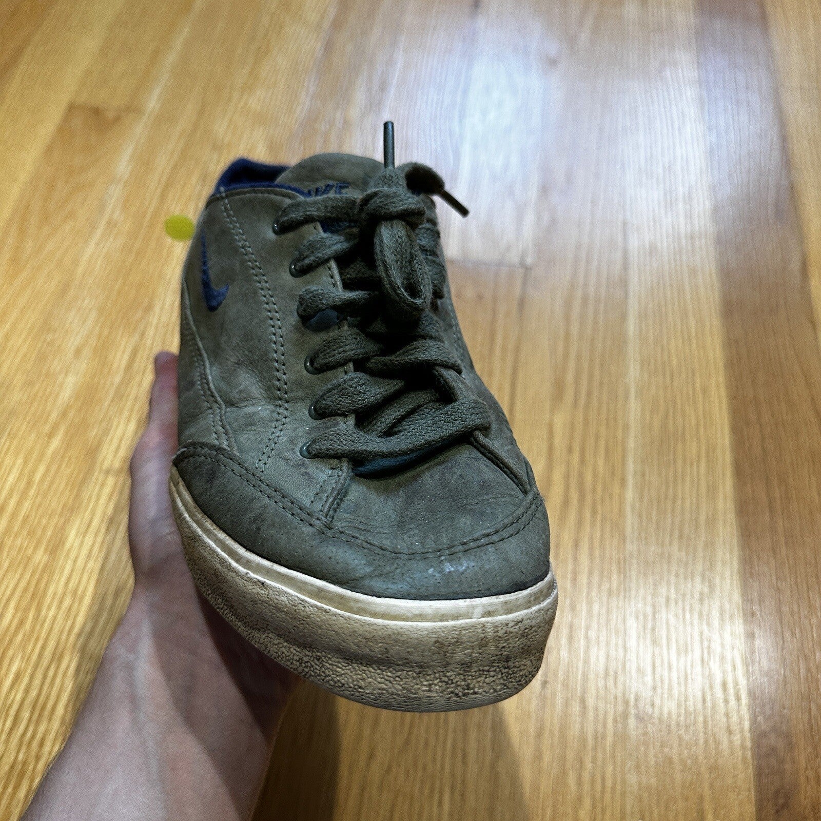 Nike GTS 1996 VTG Womens Size 9 Tennis Shoes Travis Scott Olive Thrashed 90s Sho