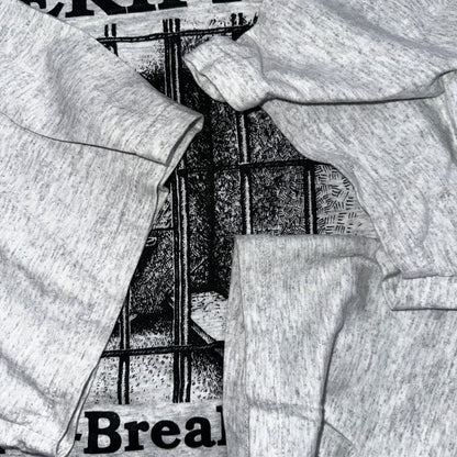 Polk County Sheriffs Bed Breakfast Funny VTG T Shirt 90s JERZEES Prison Police