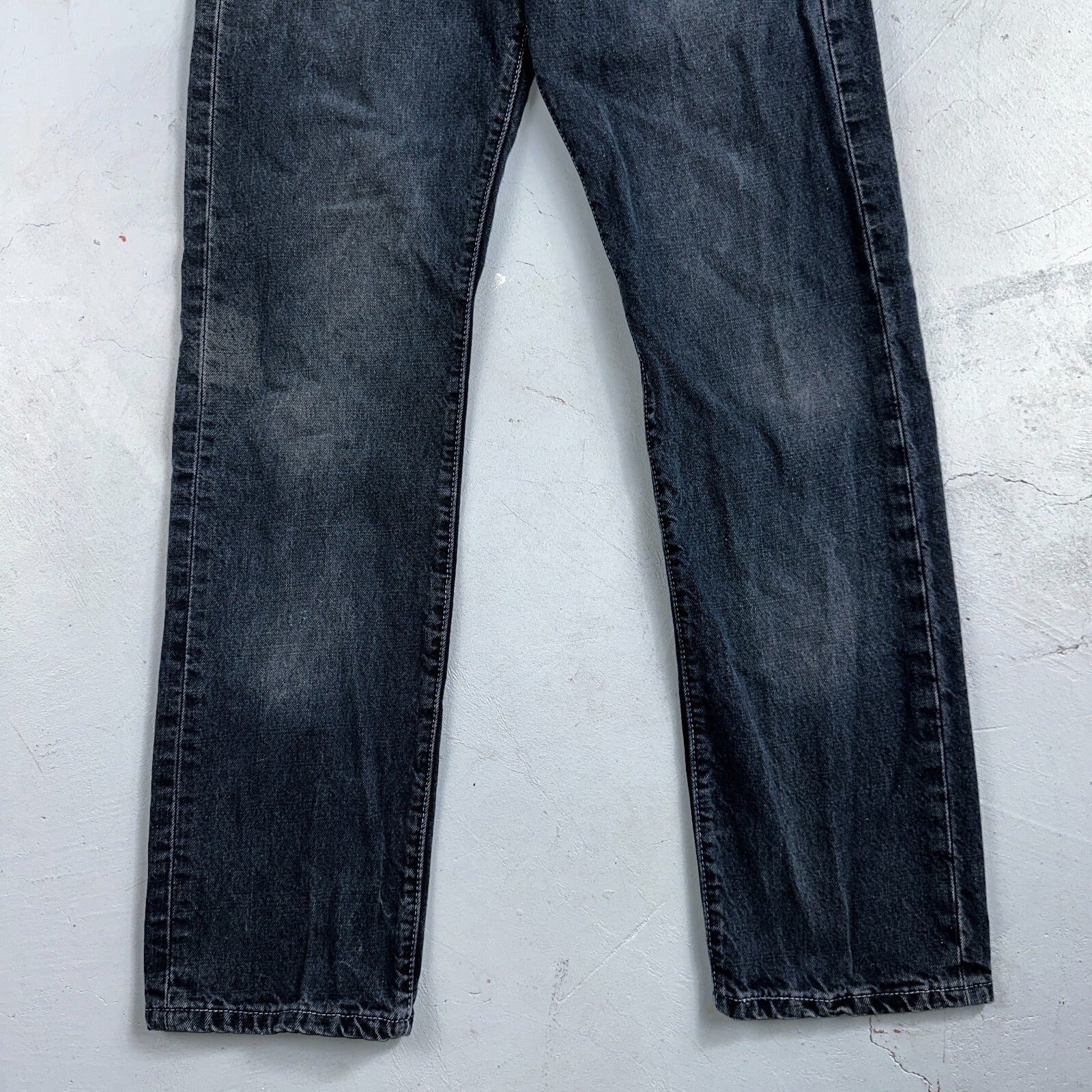 Levis 501 Vintage 90s Mexico Straight Leg Jeans 29x32 Y2K Dark Wash Act 28x31