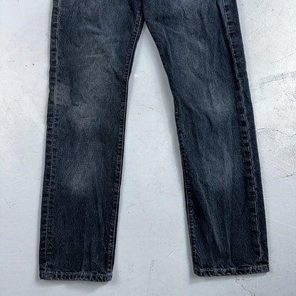 Levis 501 Vintage 90s Mexico Straight Leg Jeans 29x32 Y2K Dark Wash Act 28x31