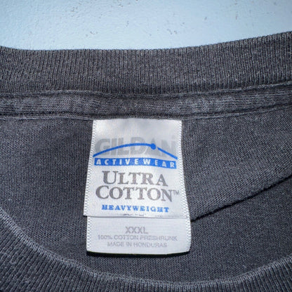 Cat Cattitude VTG T Shirt Y2K 3XL Black Funny Cute Animals Love Photo Art Rap