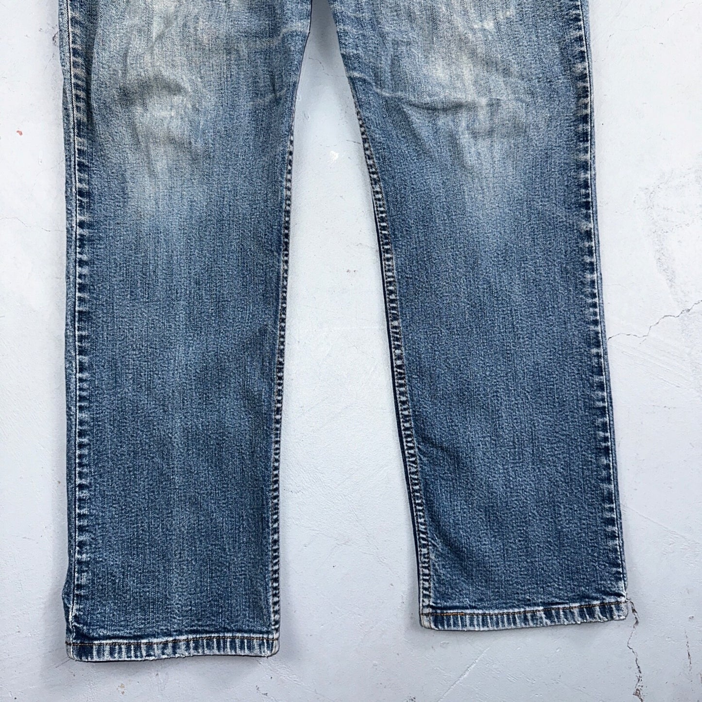 Vintage Levis 505 Straight Leg Jeans Womens 10 S Mis Blue USA 90s Y2K 29x28