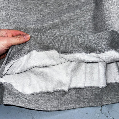 Pooh VTG Real Bears Never Ask Crew Neck Sweatshirt XL Embroidered Grey 90s