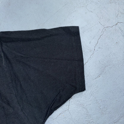 Burger King Whopper Y2K VTG T Shirt Burger Food Rare Promo 2000s Black Graphic