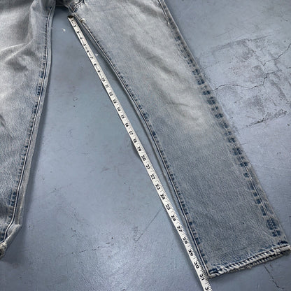 Levis 501 Vintage 80s Redline Selvedge USA XX Jeans Light Wash 66 Act 28x31