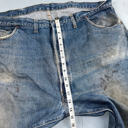 Levis 501 Vintage 70s SS Redline Selvedge USA XX Jeans Med Wash 48x30 Act 43x26