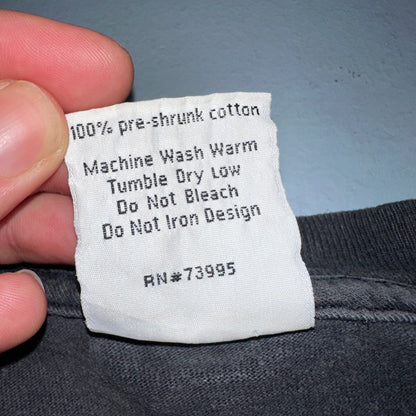 Budweiser 90s Wild Oats VTG T Shirt Single Stitch Rainbow Color Graphic Art XL