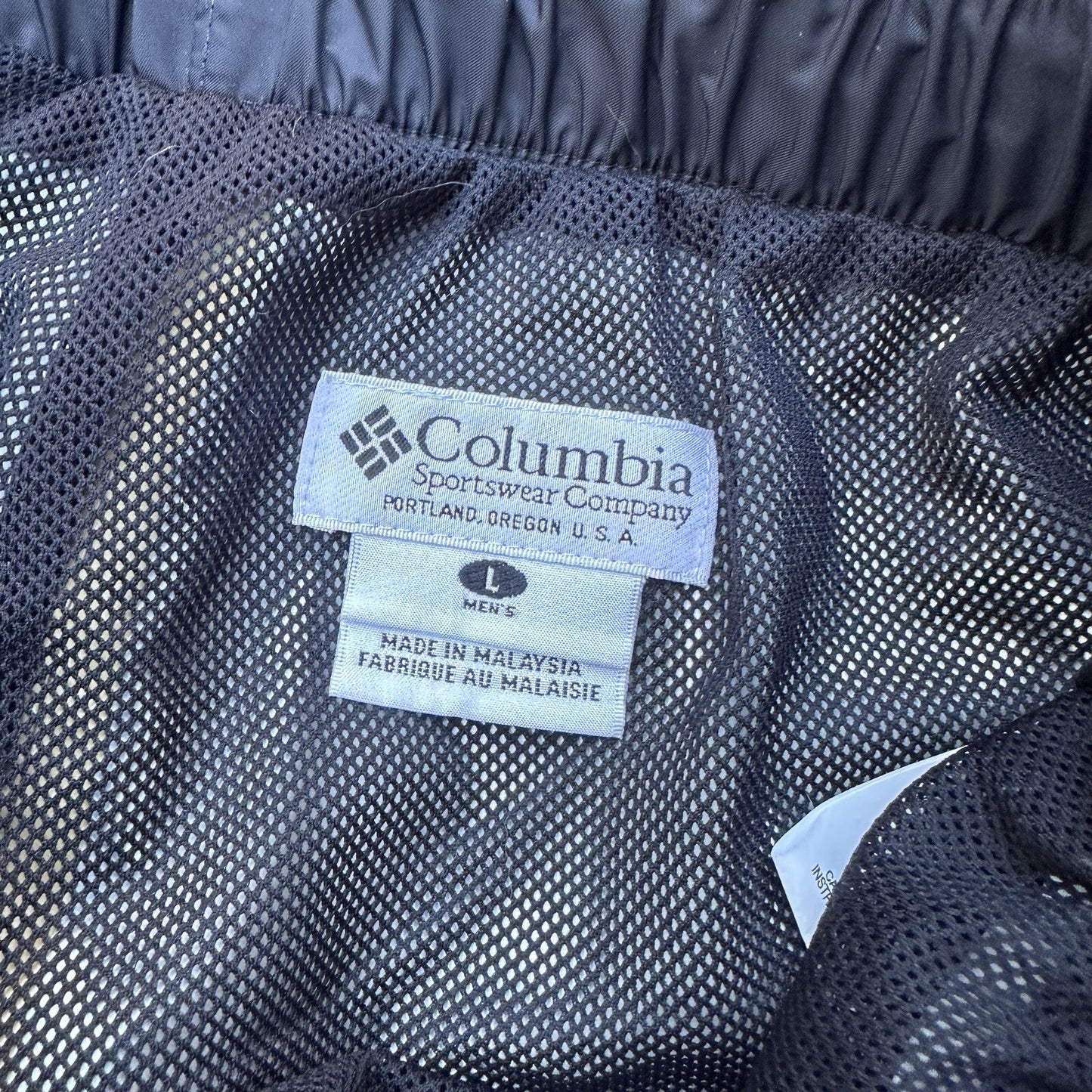Columbia Pants Mens L 30x31 Black Cargo Omni Tech Shade Outdoors Waterproof