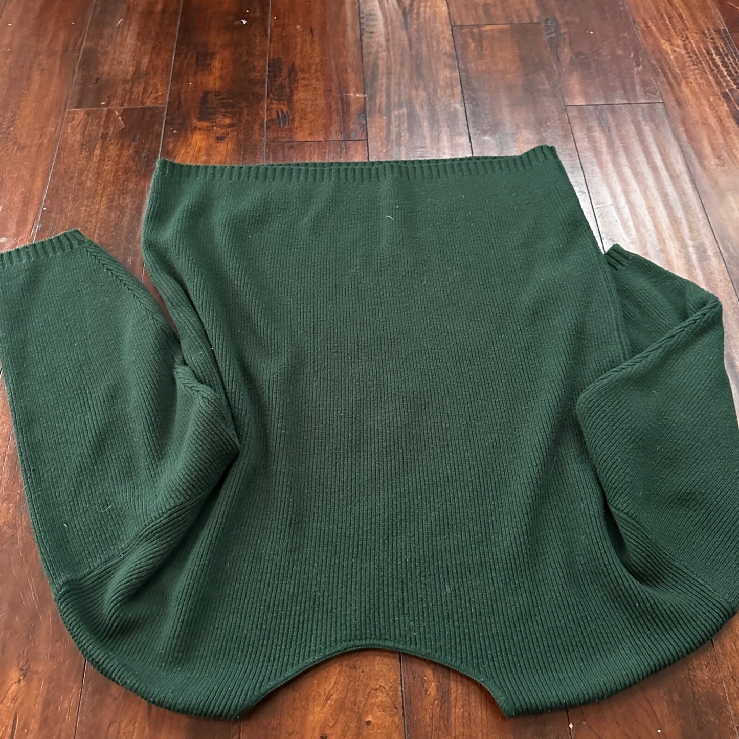 VTG 1960s Paris Women’s Green Sweater Rockabilly Sportswear Designer 60s 70s