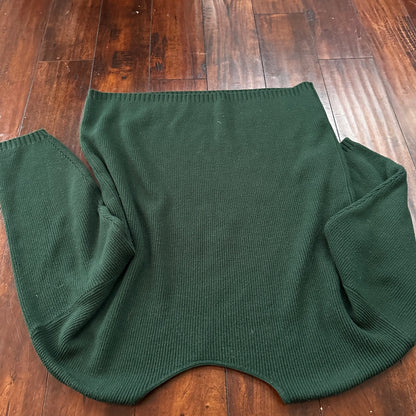 VTG 1960s Paris Women’s Green Sweater Rockabilly Sportswear Designer 60s 70s
