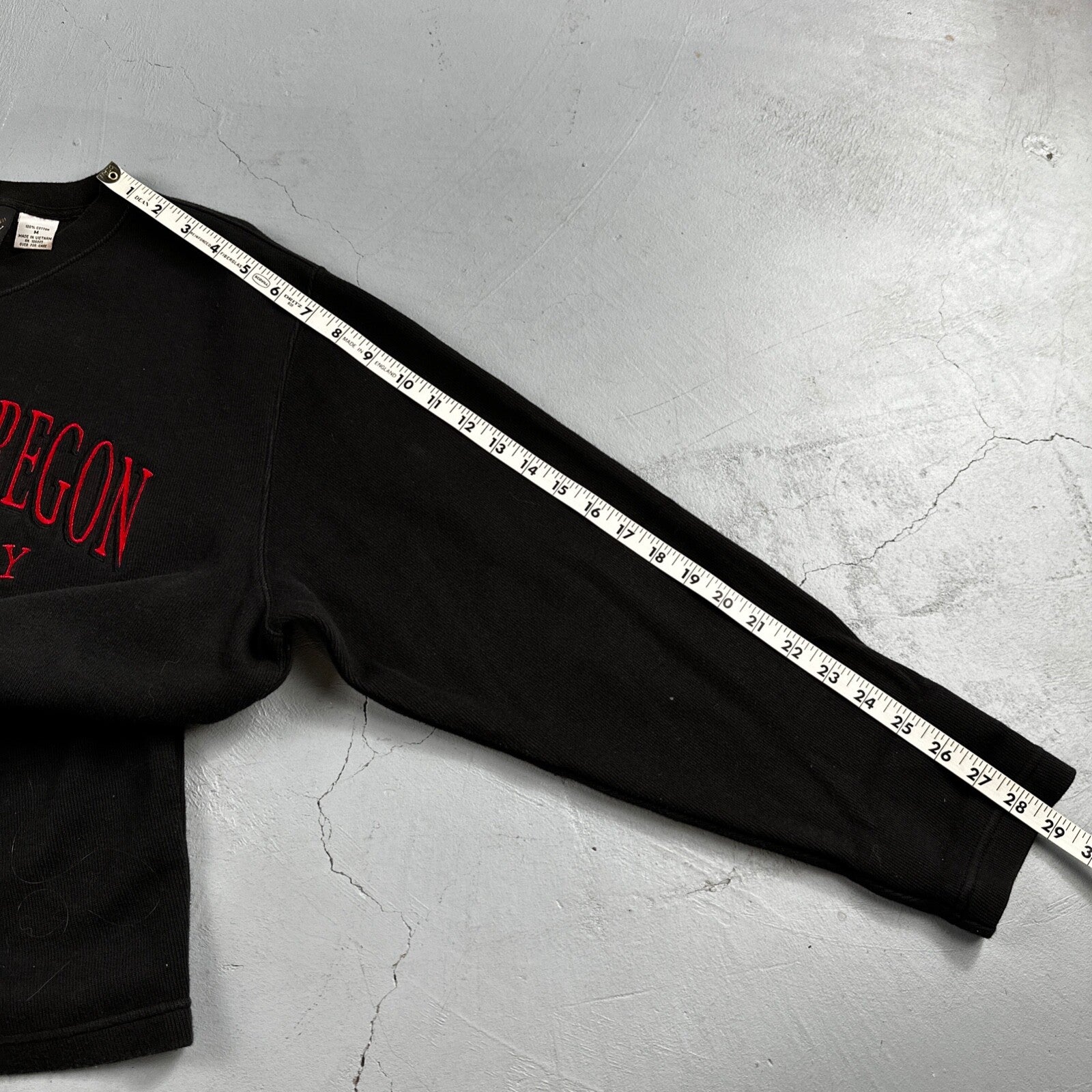 Vintage Oarsman Western Oregon University Crewneck Sweatshirt Thick Shirt M