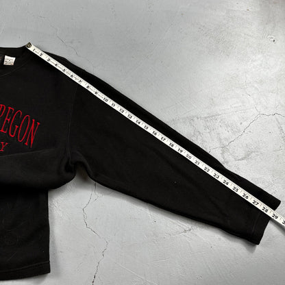 Vintage Oarsman Western Oregon University Crewneck Sweatshirt Thick Shirt M