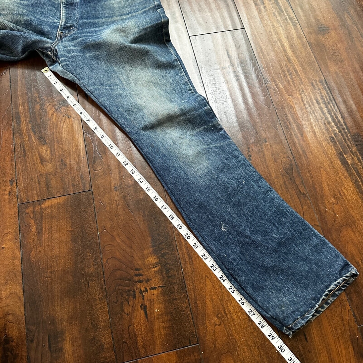 VTG 80s Levis Orange Tab 646 Bell Bottom Flares 33x31 Act 31x30 1980s 501