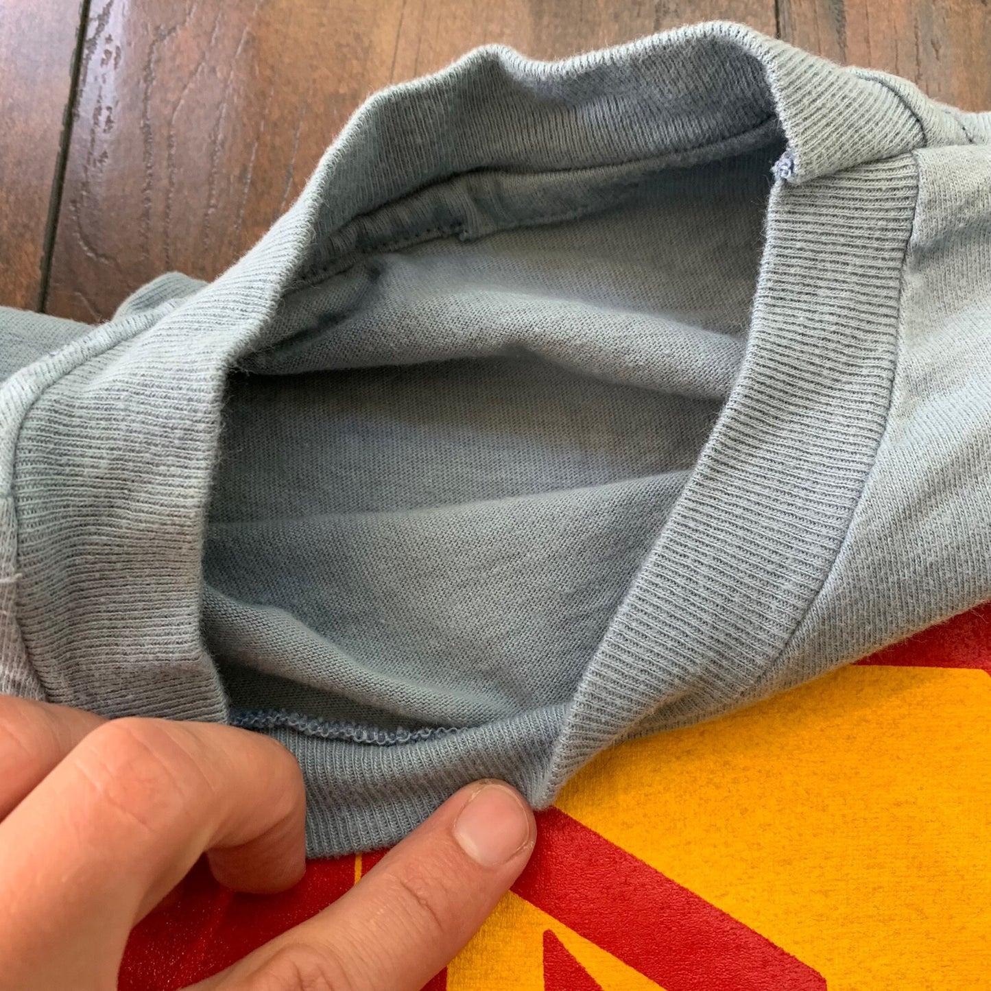 Superman CFM Portland Oregon Vintage T Shirt 80s 90s Furnishing Promo Rap Music