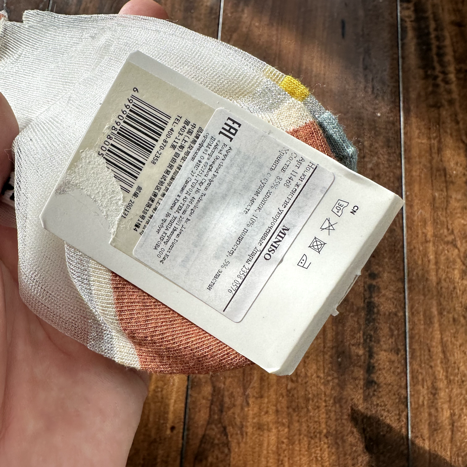 See Through Nylon Novelty Crowns Crew Socks European Fashion Women's Medium