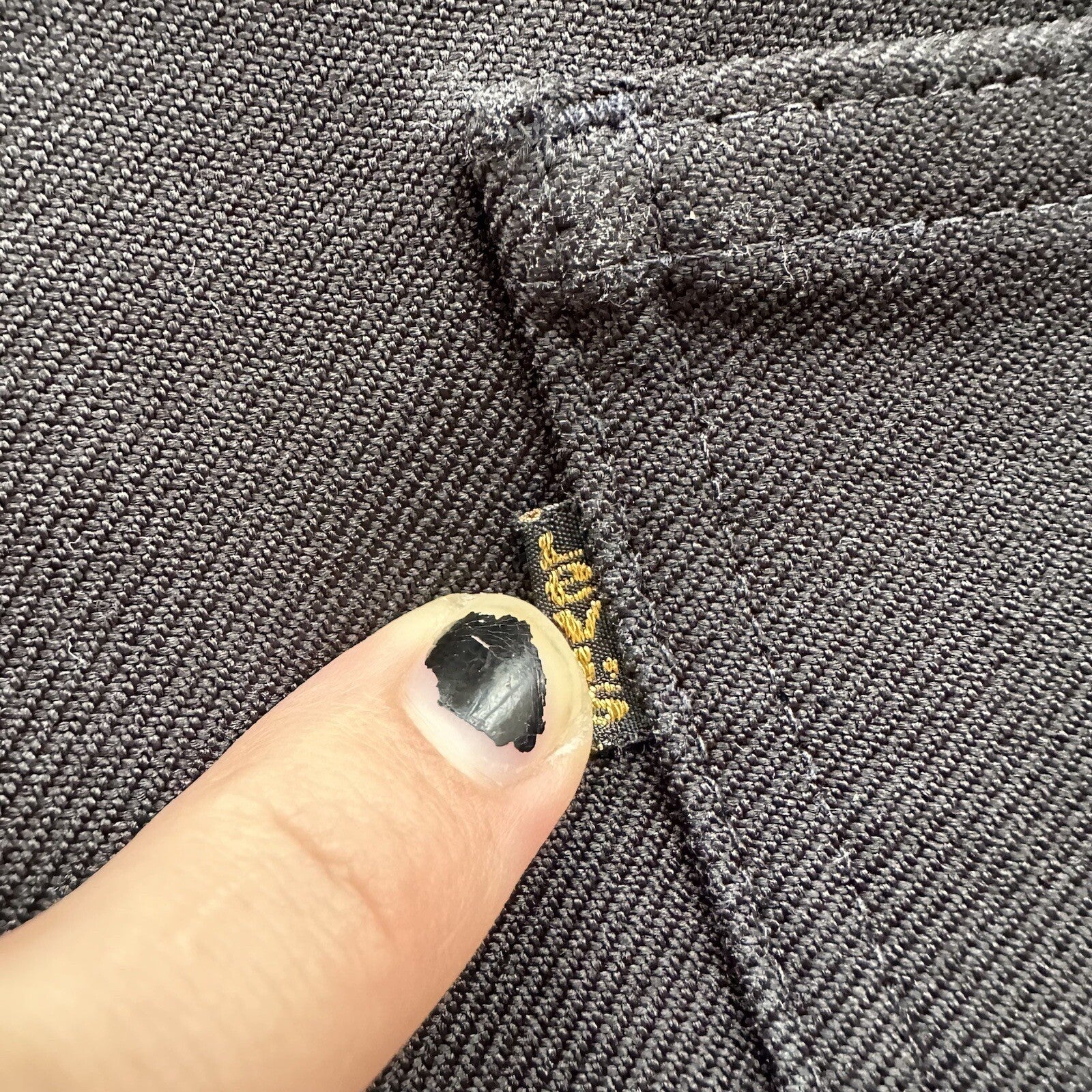 Vintage 1990s Levis 517 Black Stretchy Polyester Jeans Pants Black 36x32 A 34x29