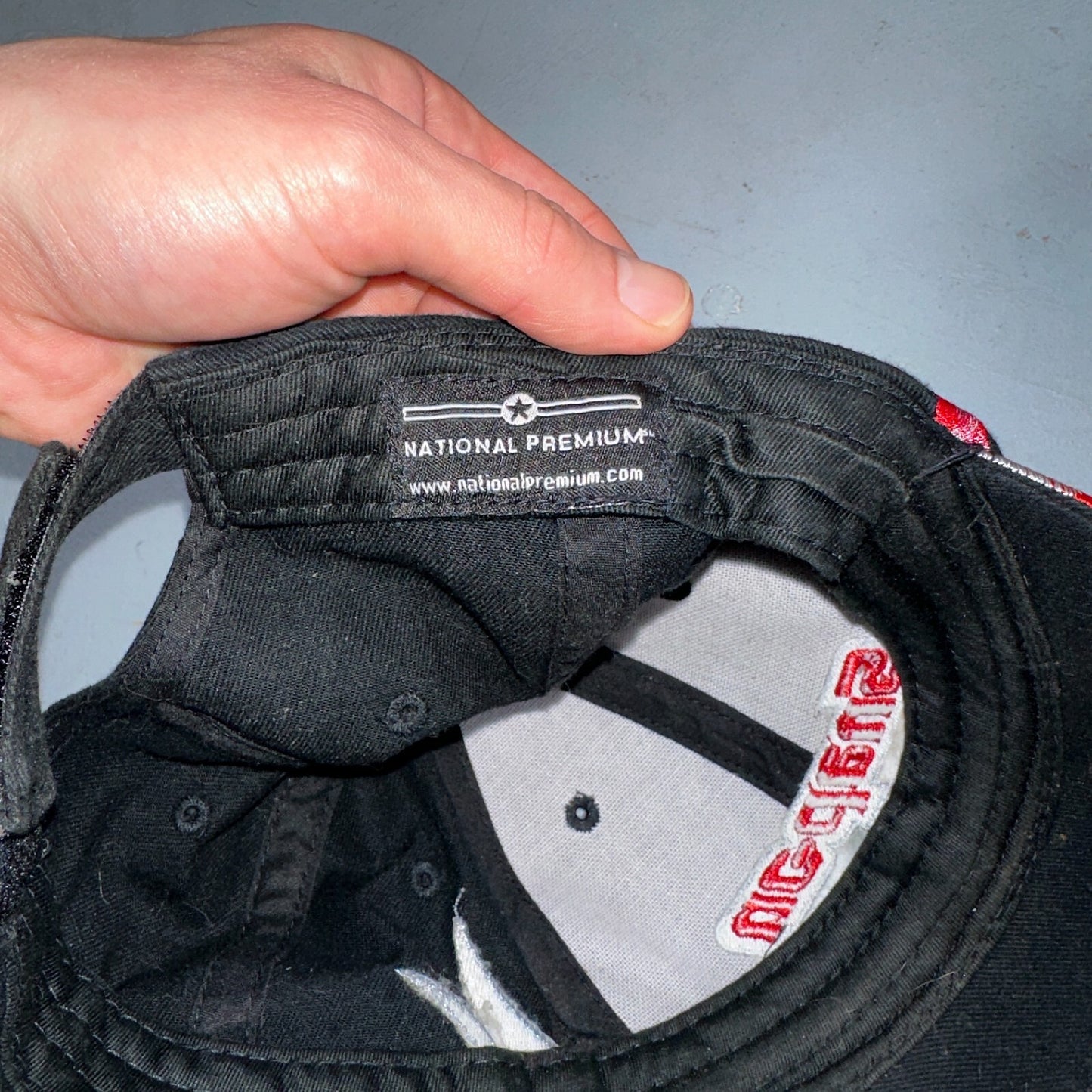 Snap On Racing Lot of 2 VTG Hat Cap Snapback Black Flames Y2K Dirty Cool Cars