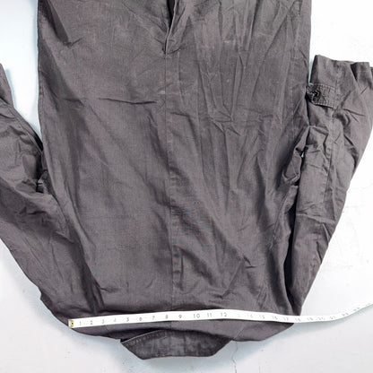 Vintage All Weather Trench Coat Mens Black Button Rain Coat 1960s 60s Liner