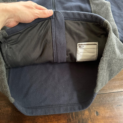 The North Face Navy Fleece Jacket Kids T206 T606 F09 Grey XL TNF VTG Style