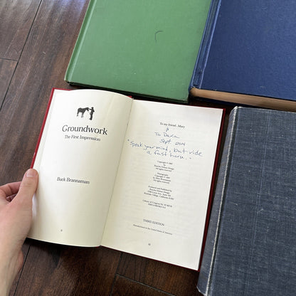 Lot 18 Cool Old Vintage Antique Rare Hardcover Random Books Green Coffee Table