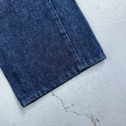 Levis 501 Vintage 80s USA XX Straight Leg Jeans Blue Dark Wash 34x34 Act 30x29
