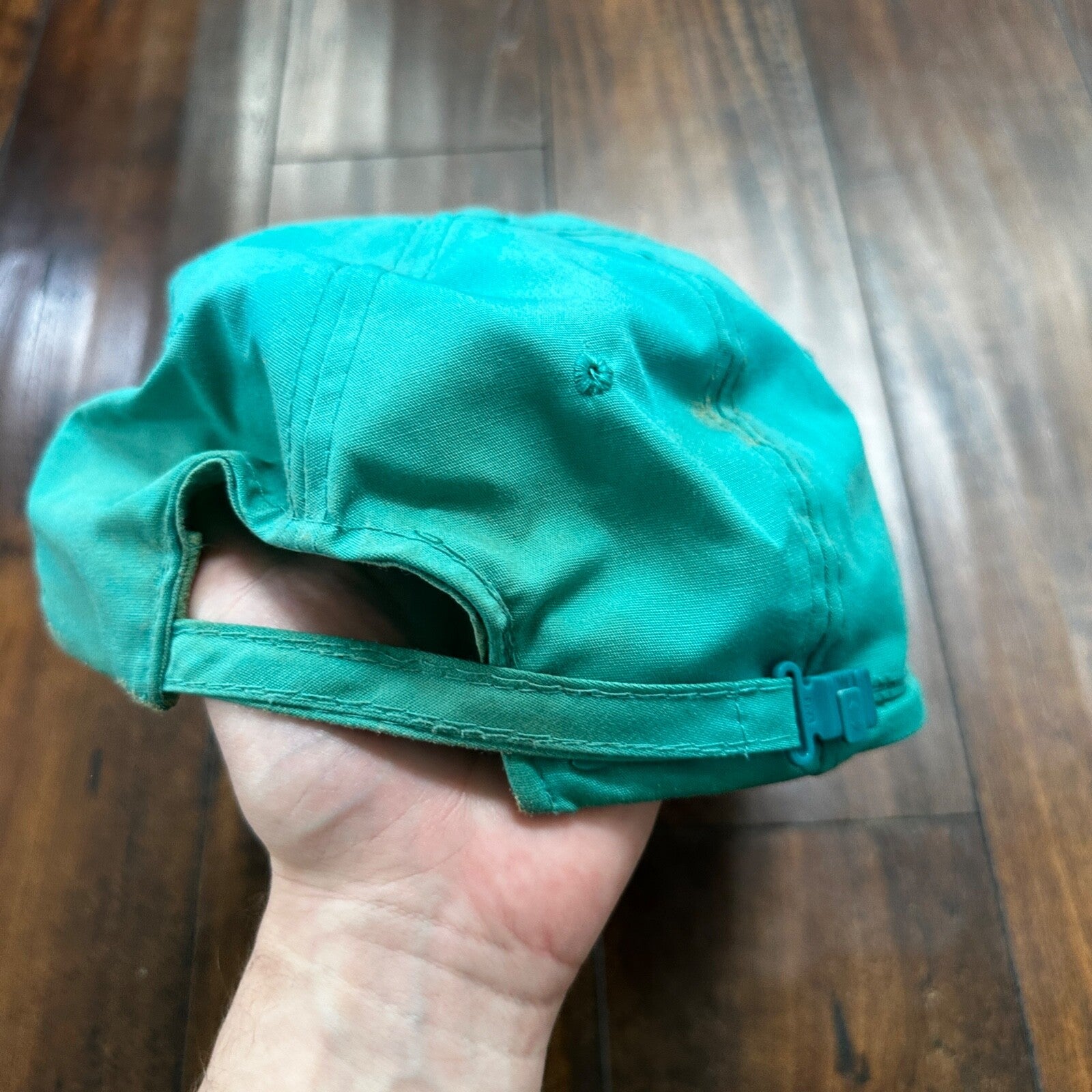 Arizona VTG Hat Cap Snapback Pins Cool Teal 80s Cactus Travel Fun