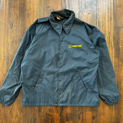 Vintage Champion 50s 60s Snap Button Basketball Jacket Mens XL Rockabilly RARE