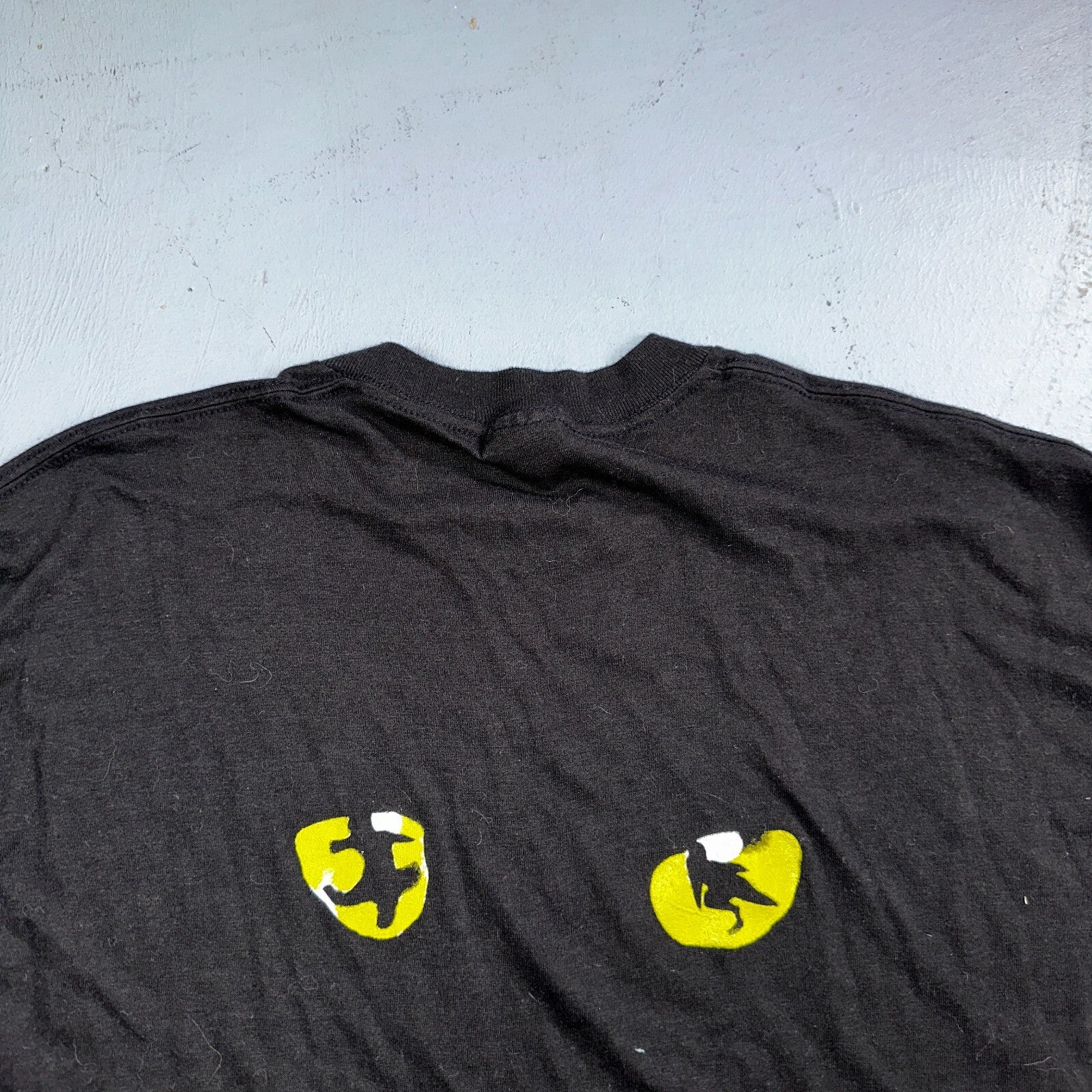 Cats Touch Of Gold Original VTG T Shirt 1981 Black Musical Rare Single Stitch