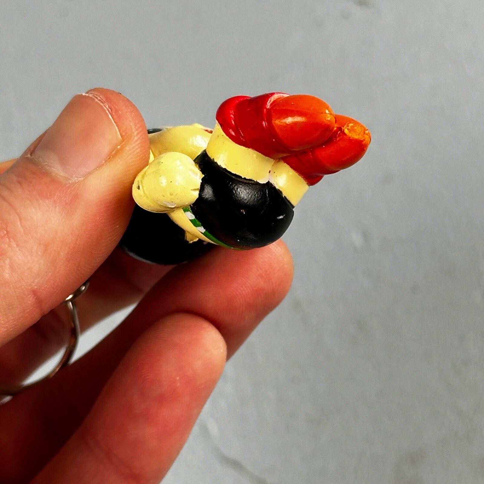 Astro Boy Figure Key Chain Retro Rare Japan Anime Game Vintage 90s Number 1