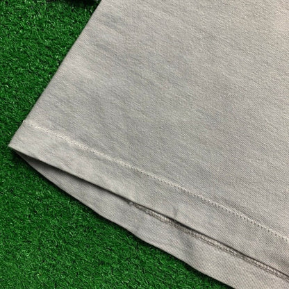 Vintage Nike T Shirt USA Rare 1984 Running LS 80s Zebra Wild Race Cheyenne Zoo