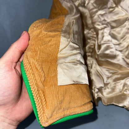 Vintage Buckle Back Vest Mens Green Waistcoat Size S 1940s 1950s 1960s Antique