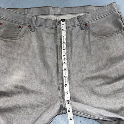 Levis 501 Vintage Y2K XX Straight Leg Jeans 40x30 Gray Wash 2000s Act 38x27