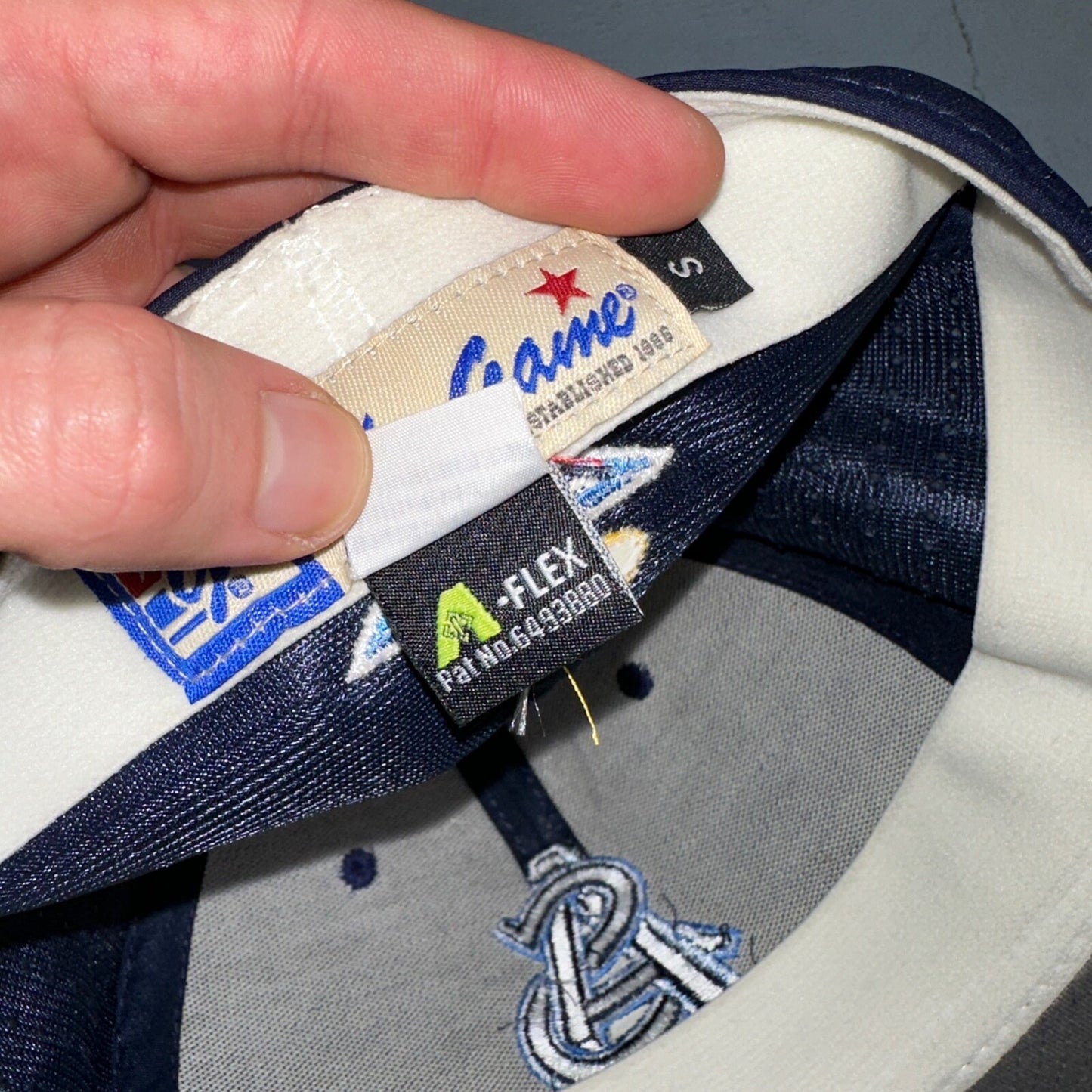 Roxxi Arizona State Sun Devils The Game Vintage Snapback Cap Hat Blue Angel S