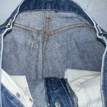 Levis 501 Vintage 80s USA XX Straight Leg Jeans Blue Med Wash High Rise 29x32