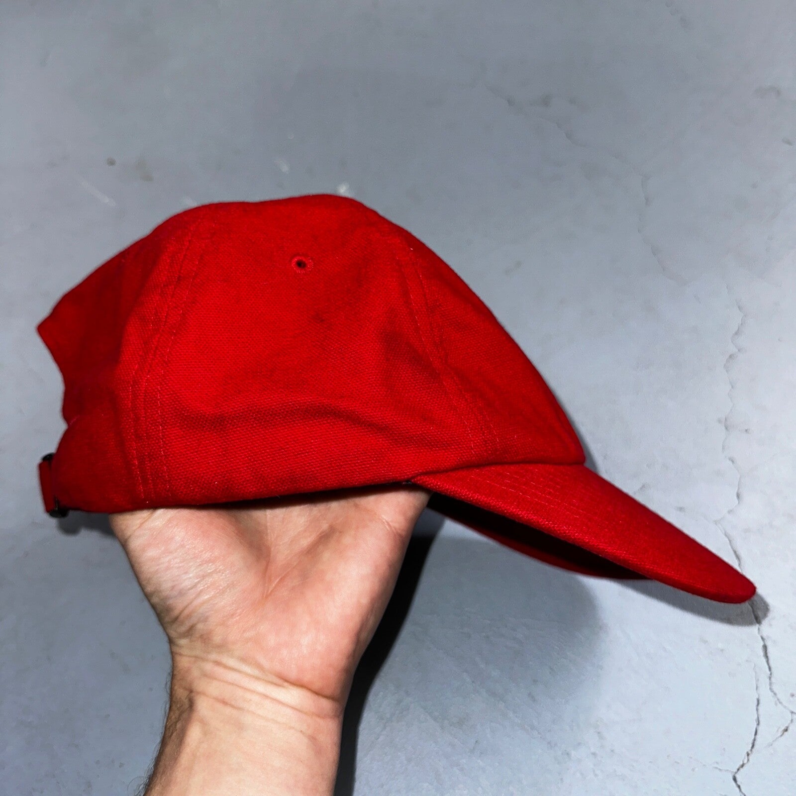 Nike ACG RARE Hat Cap Vintage 90's Red One-Size Adjustable Strap Embroidered