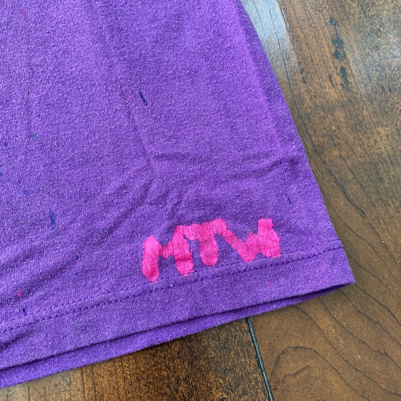 Womens Small Art Paint Vintage T Shirt Custom Painted Danny One Of One 80s 90s