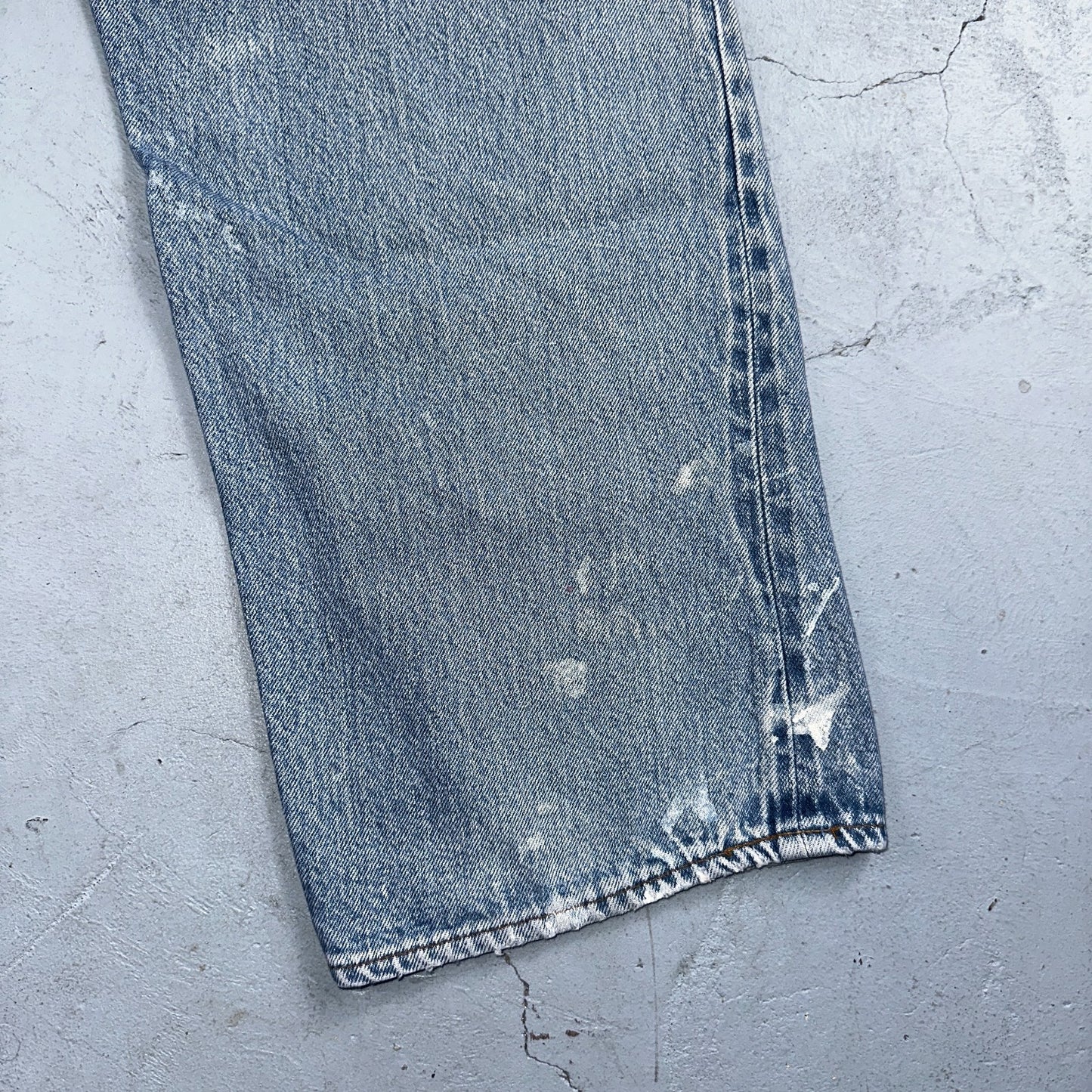 Levis 501 Vintage 80s Redline Selvedge USA XX Jeans Light Wash 40x33 Act 38x30