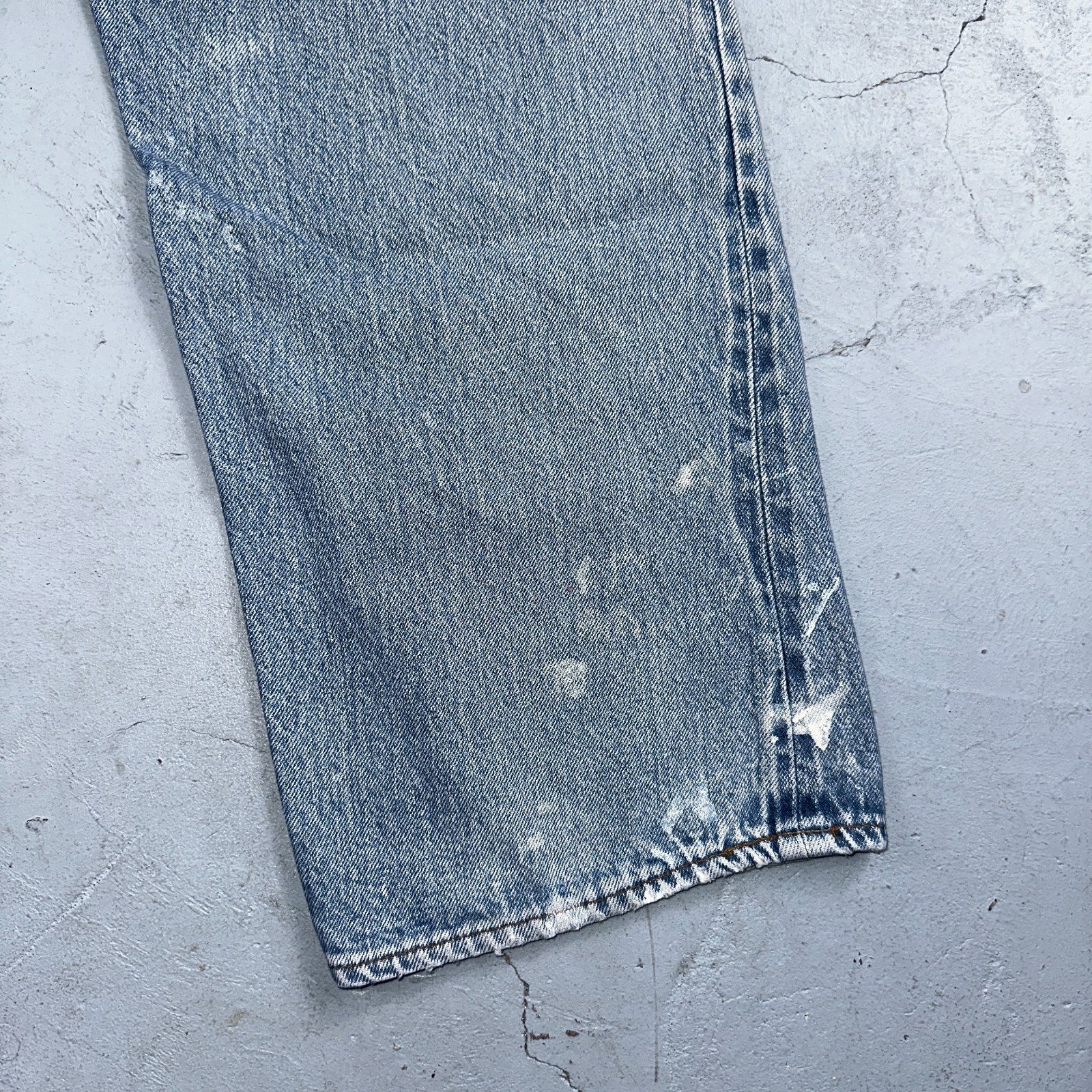 Levis 501 Vintage 80s Redline Selvedge USA XX Jeans Light Wash 40x33 Act 38x30