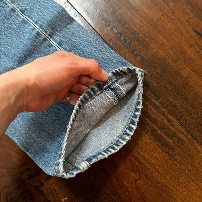 VTG 90s Levis 501 Button Fly 34x38 Tag Jeans Straight Wash Y2K Blue XX Act 30x33