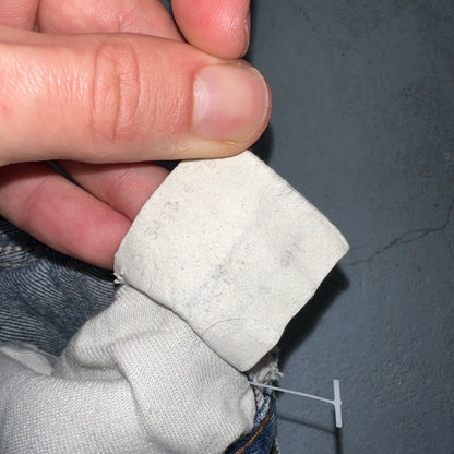 Levis 501 Vintage 80s USA XX Straight Leg Jeans Blue Light Wash 32x33 Act 29x27