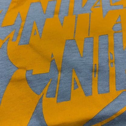 Nike Vintage T Shirt USA Rare Quad Swoosh Block Print Hike Pinwheel Oregon Japan