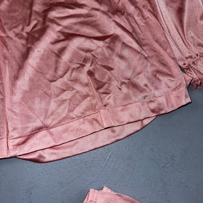 Vintage 70s JCPENNEY Classic Pajamas Pink 2 Pc 1970s Collectibles Large USA