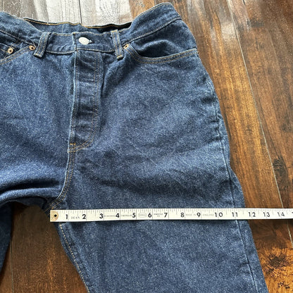 VTG 90s Levi’s 501 XX 18501-0193 Dark Wash High Waist Button Fly Jeans 28x31 80s