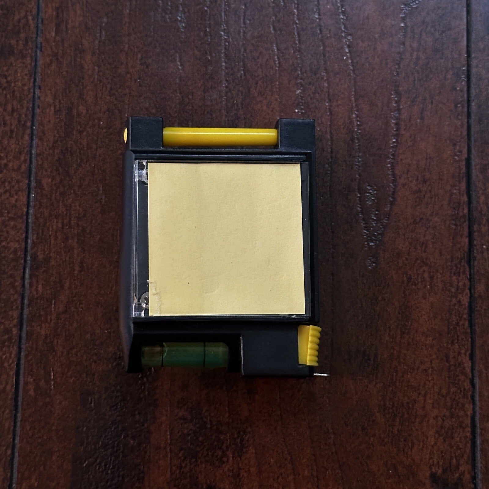 Tape Measure With A Level And Small Pad Paper Vintage CM Old School Cute Spirit