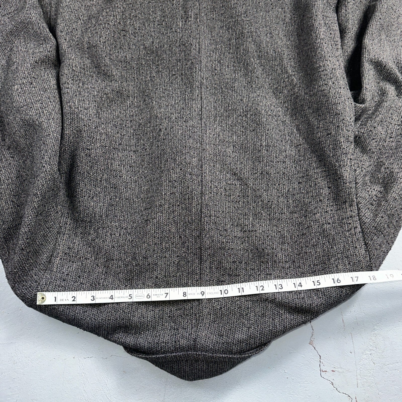 Vintage Barton Hall Coat Mens Gray Tweed Shabby Chic Wool 50s Union Made 1950s