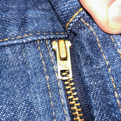 1970s VTG Workwear Denim Jeans Size 30x29 70s Rockabilly 501 High Rise Talon