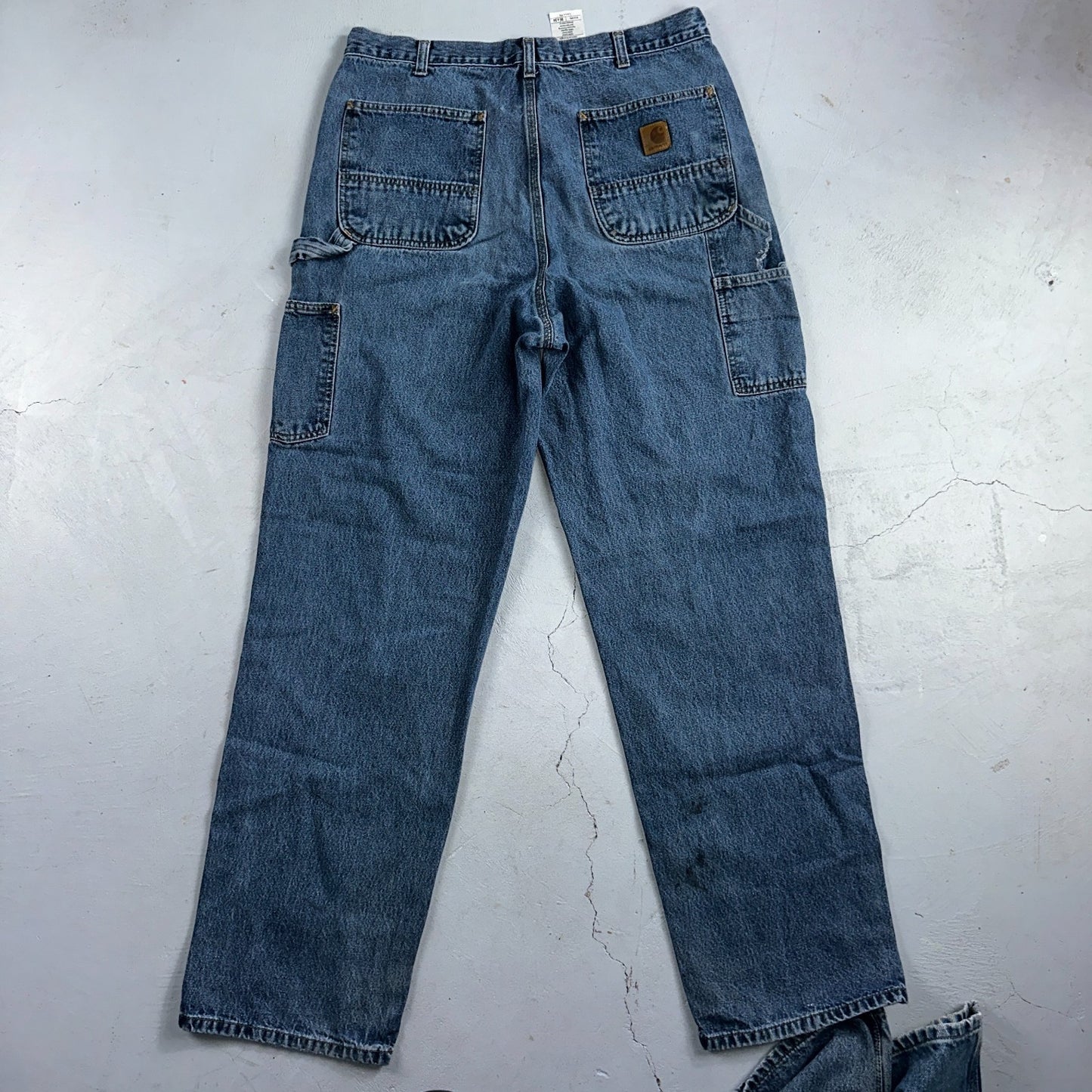 Carhartt B171 B13 DST Carpenter Jeans Relaxed Faded Pants 36x34 Lot of 3